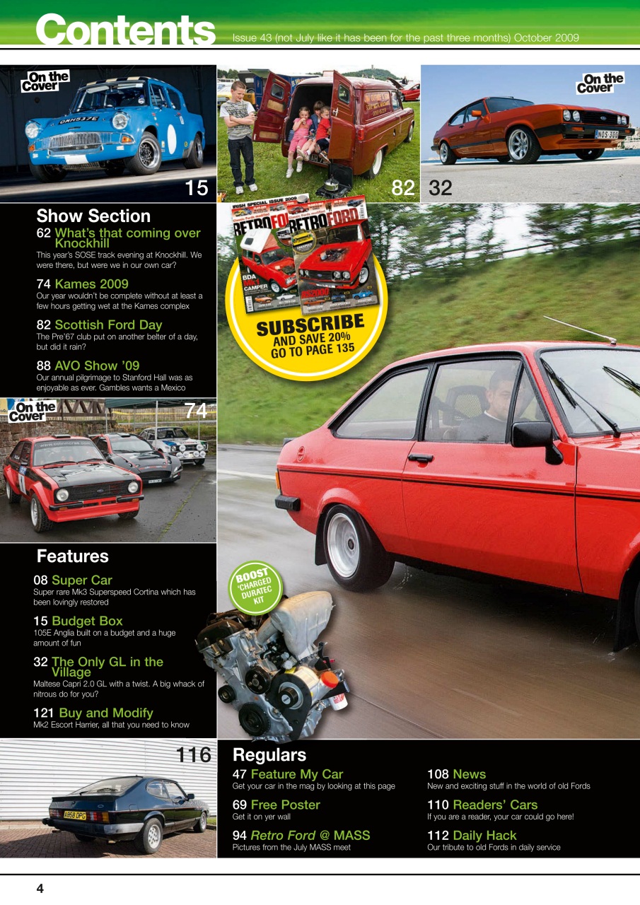 Retro Ford Preview Pages