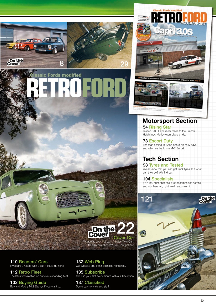 Retro Ford Preview Pages