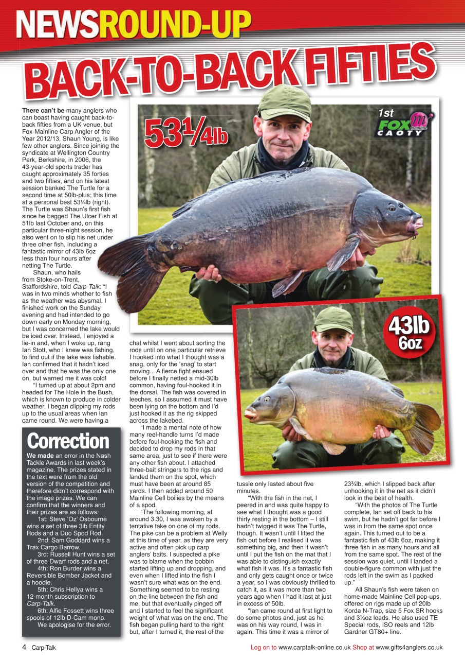 Carp-Talk Preview Pages