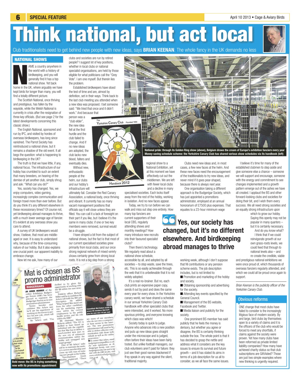 Cage & Aviary Birds Preview Pages