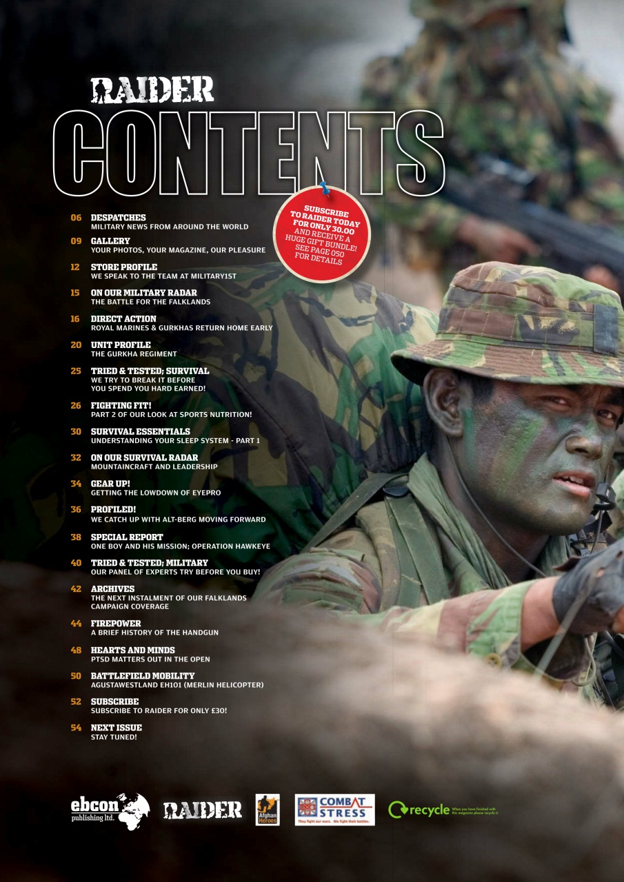 Raider Preview Pages