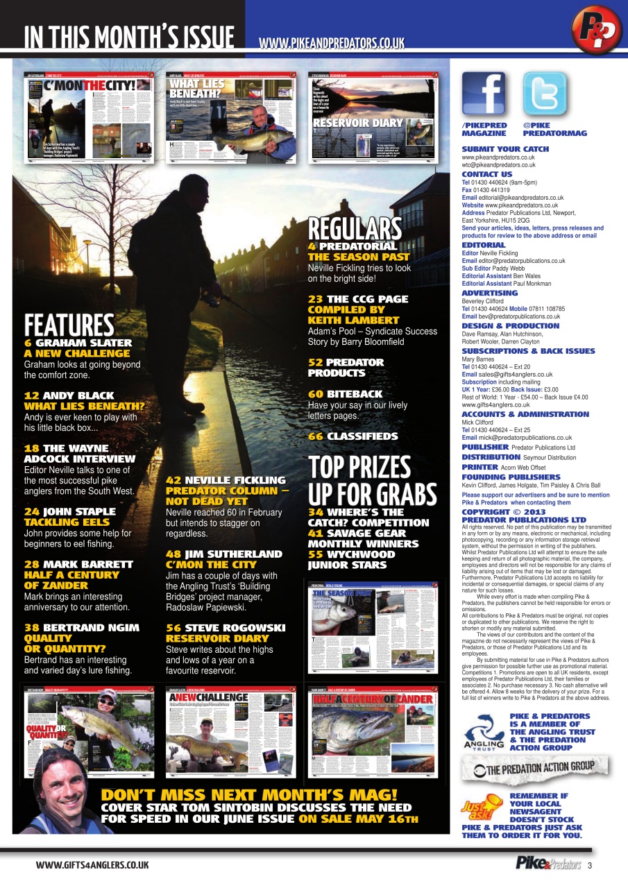 Pike & Predators Preview Pages