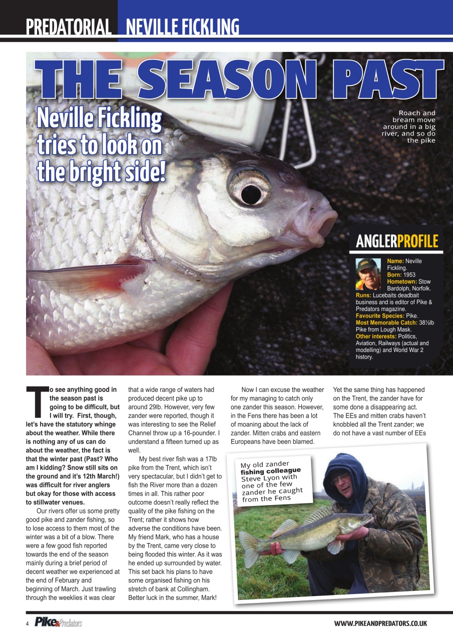 Pike & Predators Preview Pages