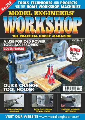 Model Engineer & Workshop Magazine issue May 2013