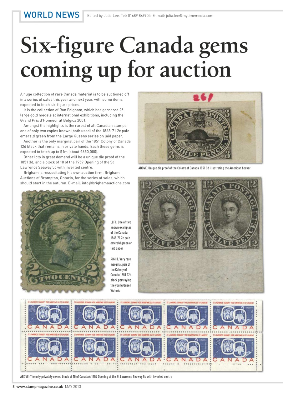 Stamp Magazine Preview Pages