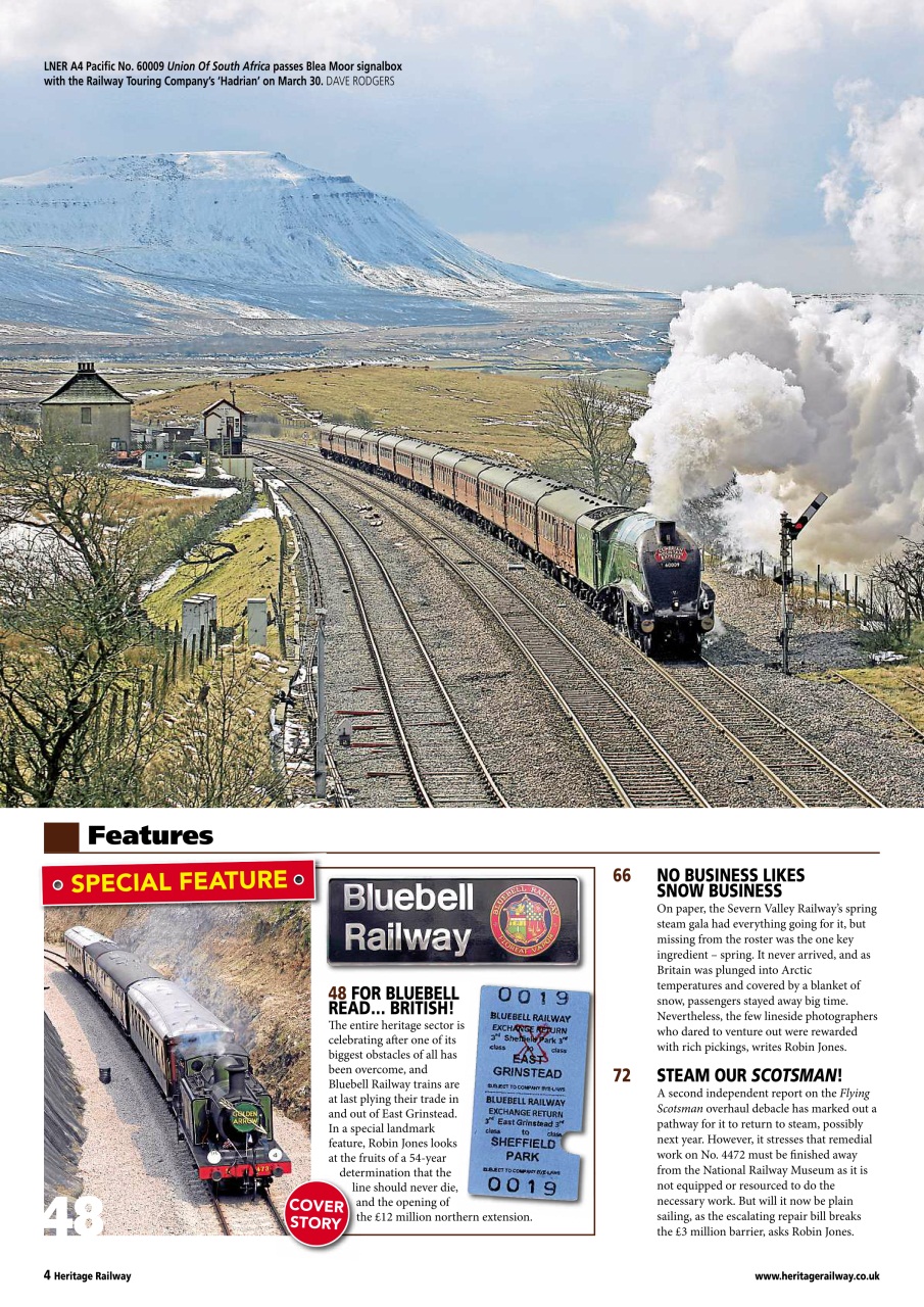Heritage Railway Preview Pages