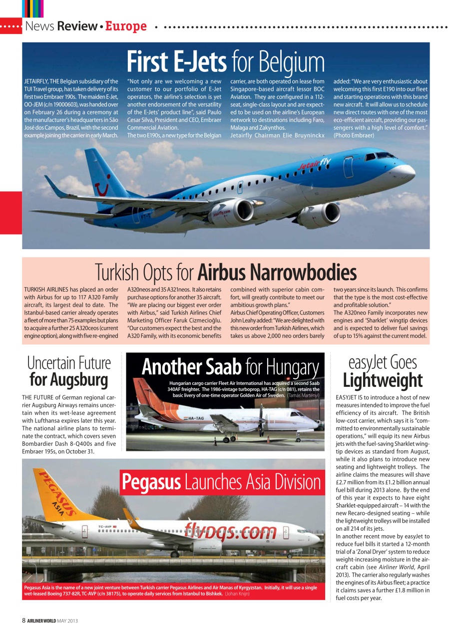 Airliner World Preview Pages
