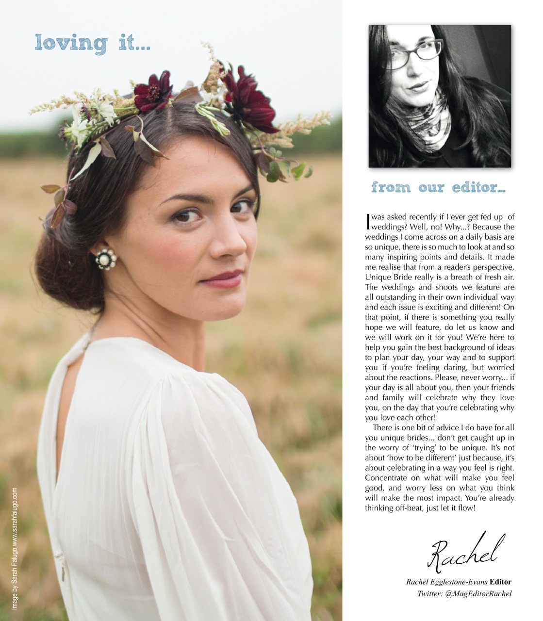 Unique Bride Preview Pages