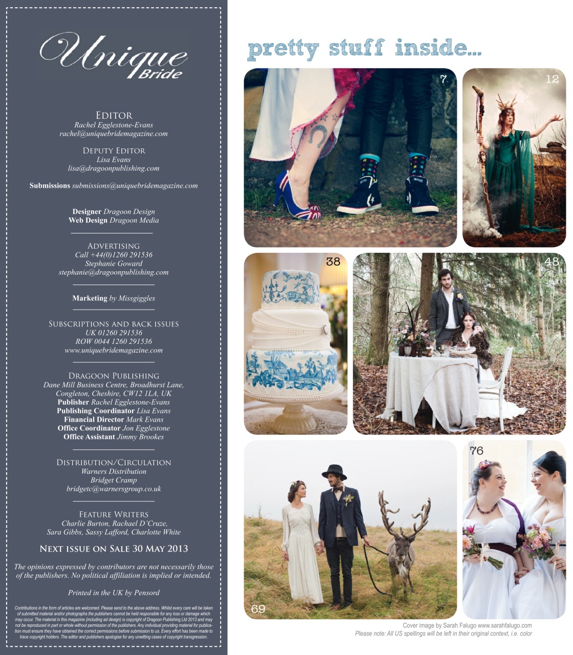 Unique Bride Preview Pages