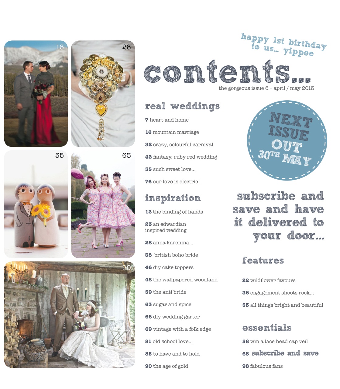 Unique Bride Preview Pages