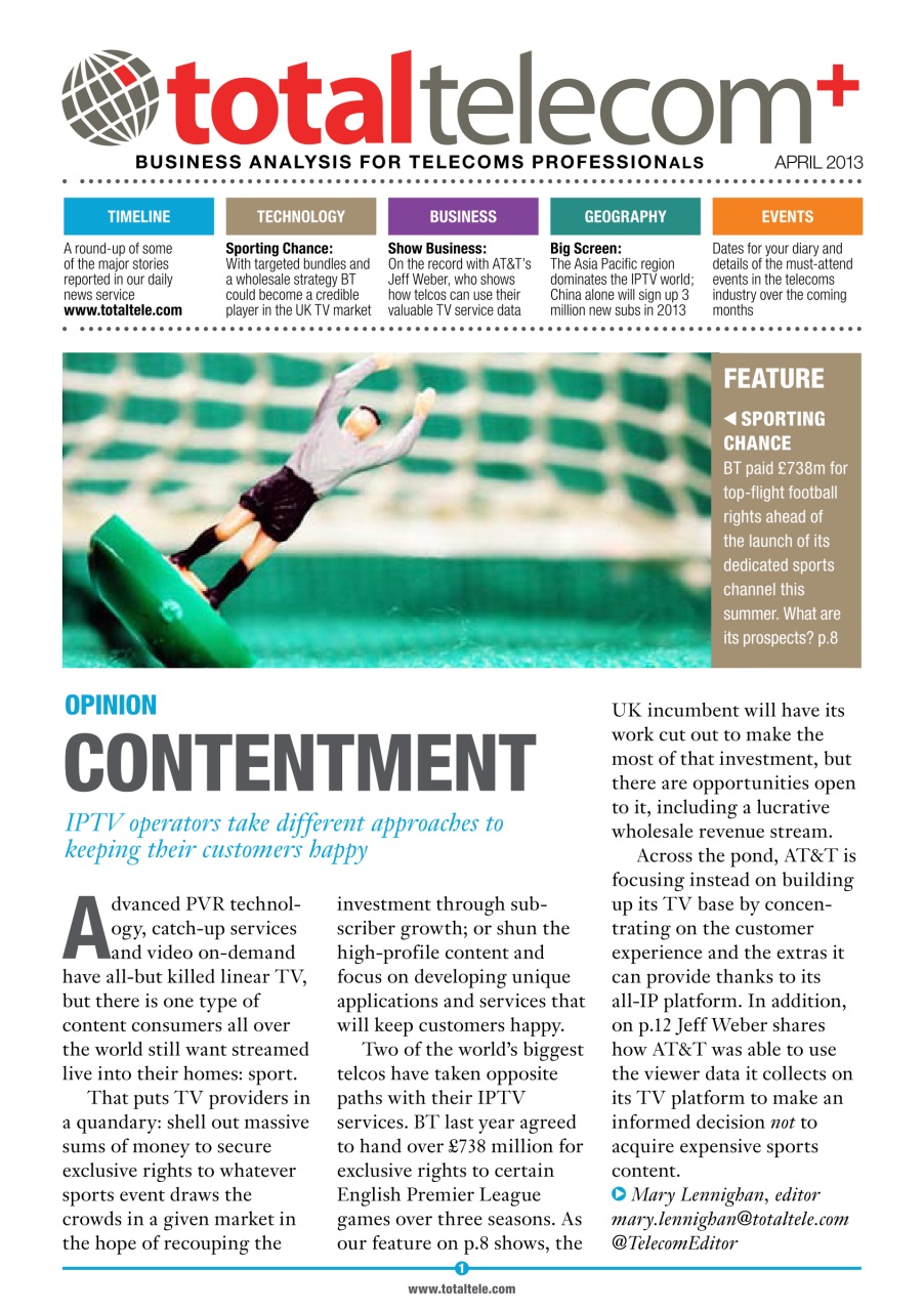 Total Telecom Preview Pages