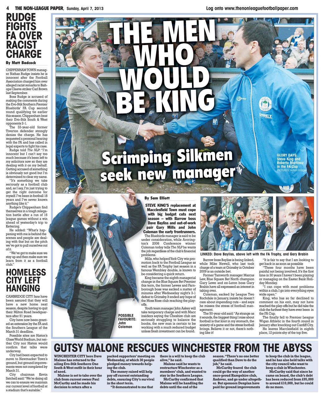 The Non-League Football Paper Preview Pages