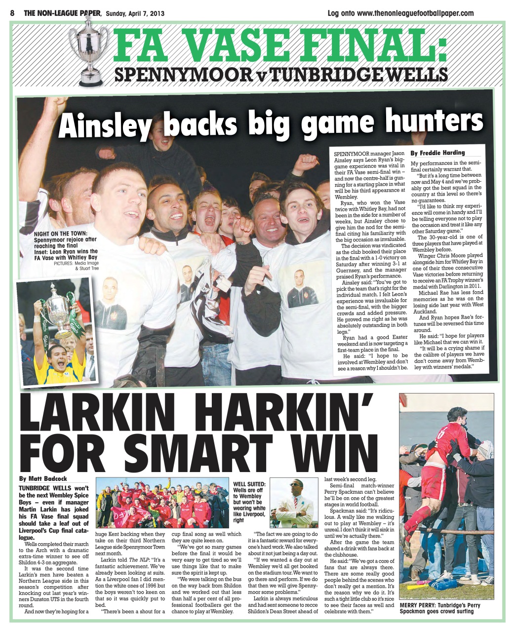 The Non-League Football Paper Preview Pages
