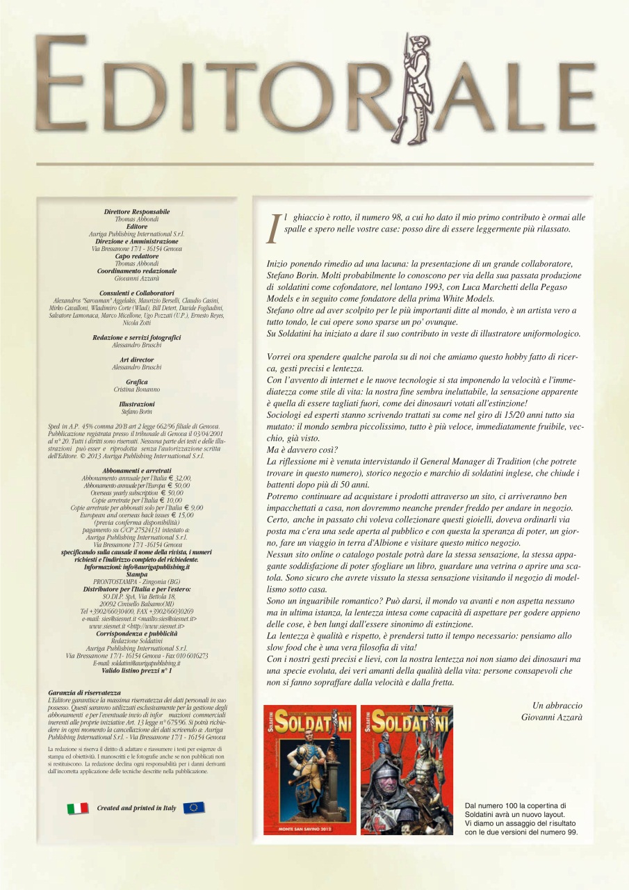 Soldatini Preview Pages