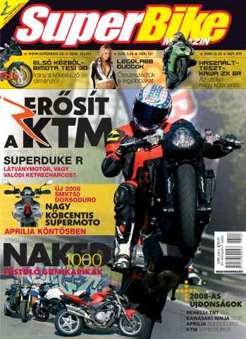 SuperBike Hungary issue July 2008