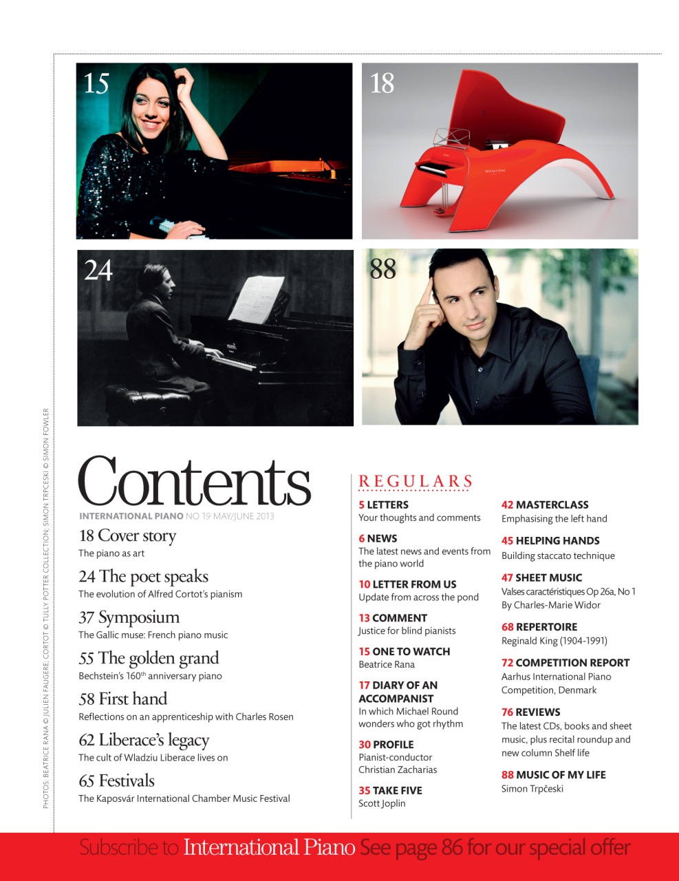 International Piano Preview Pages