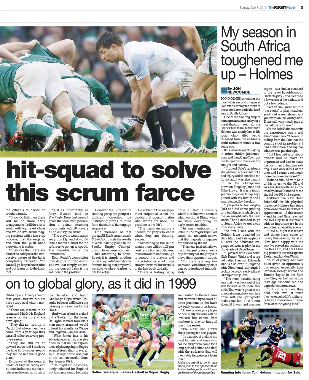 The Rugby Paper Preview Pages