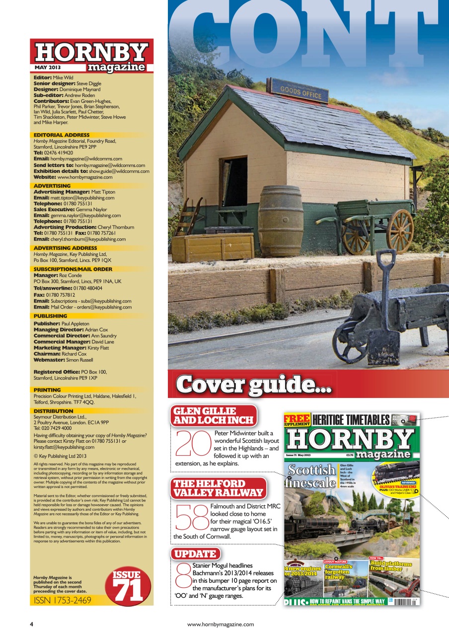 Hornby Magazine Preview Pages