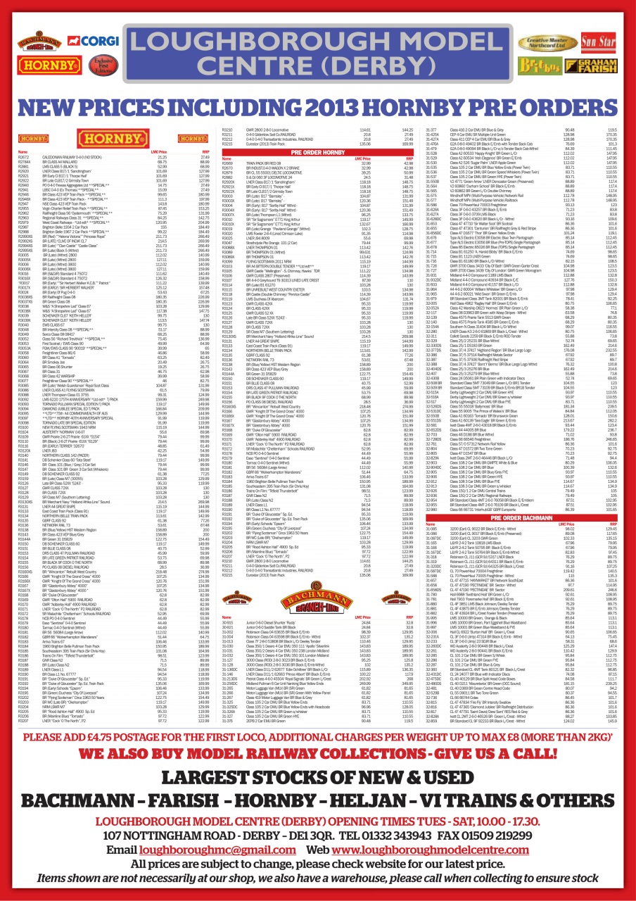 Hornby Magazine Preview Pages