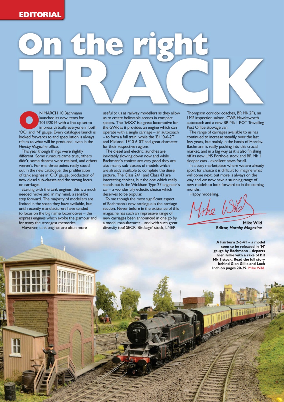 Hornby Magazine Preview Pages
