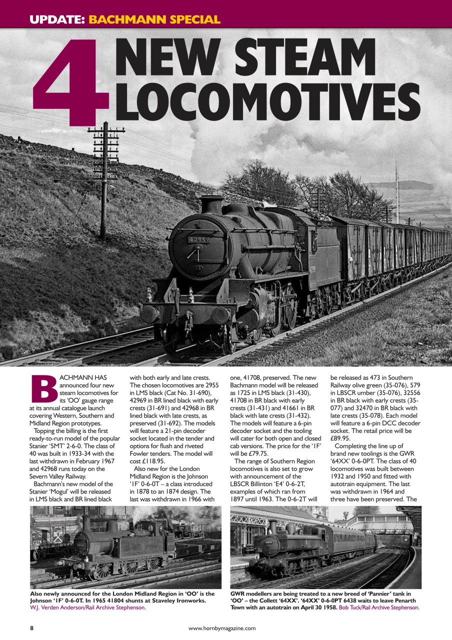 Hornby Magazine Preview Pages