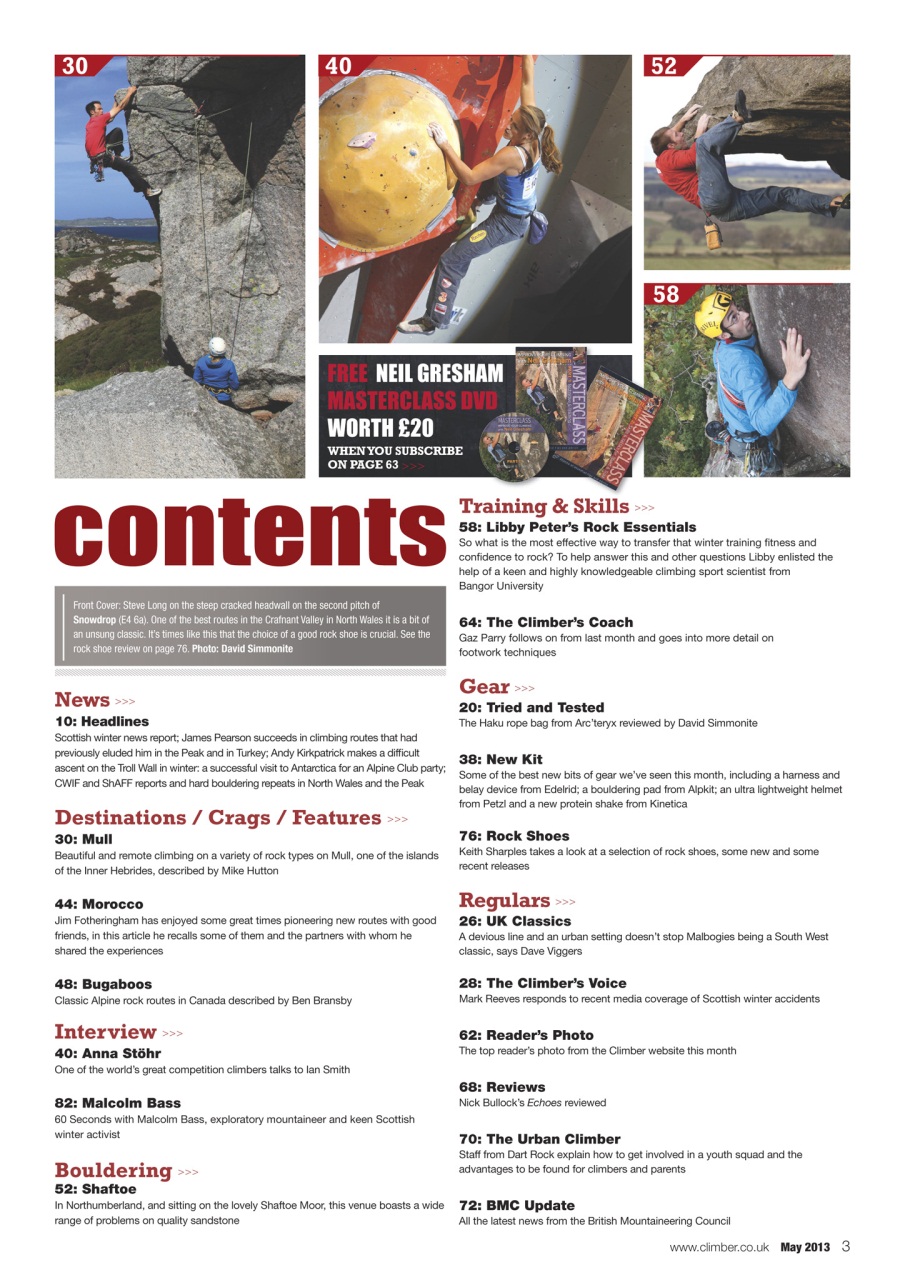 Climber Preview Pages