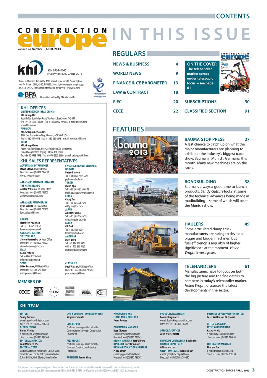 Construction Europe Preview Pages