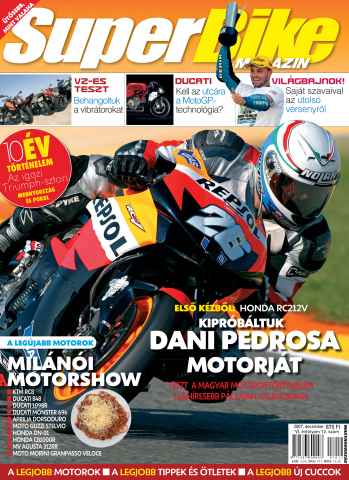 SuperBike Hungary issue December 2007
