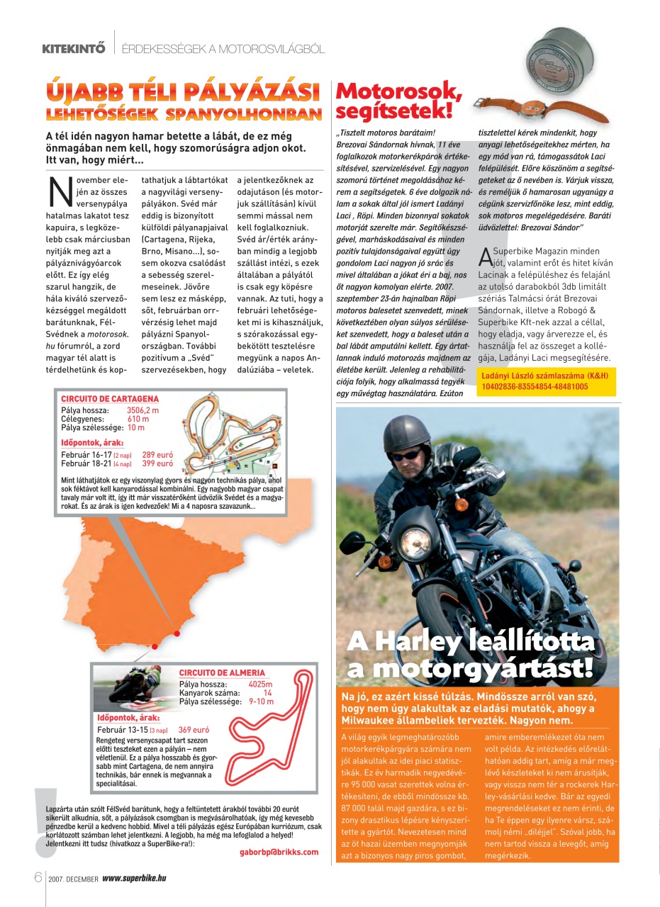 SuperBike Hungary Preview Pages