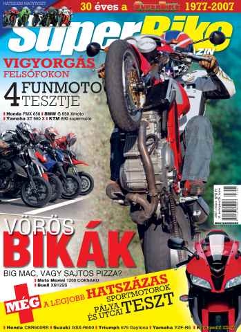 SuperBike Hungary issue May 2007