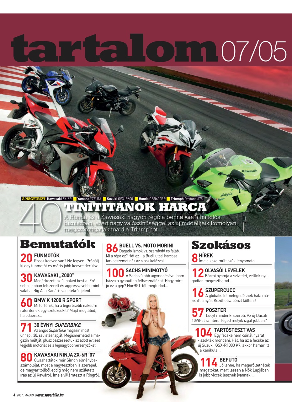 SuperBike Hungary Preview Pages