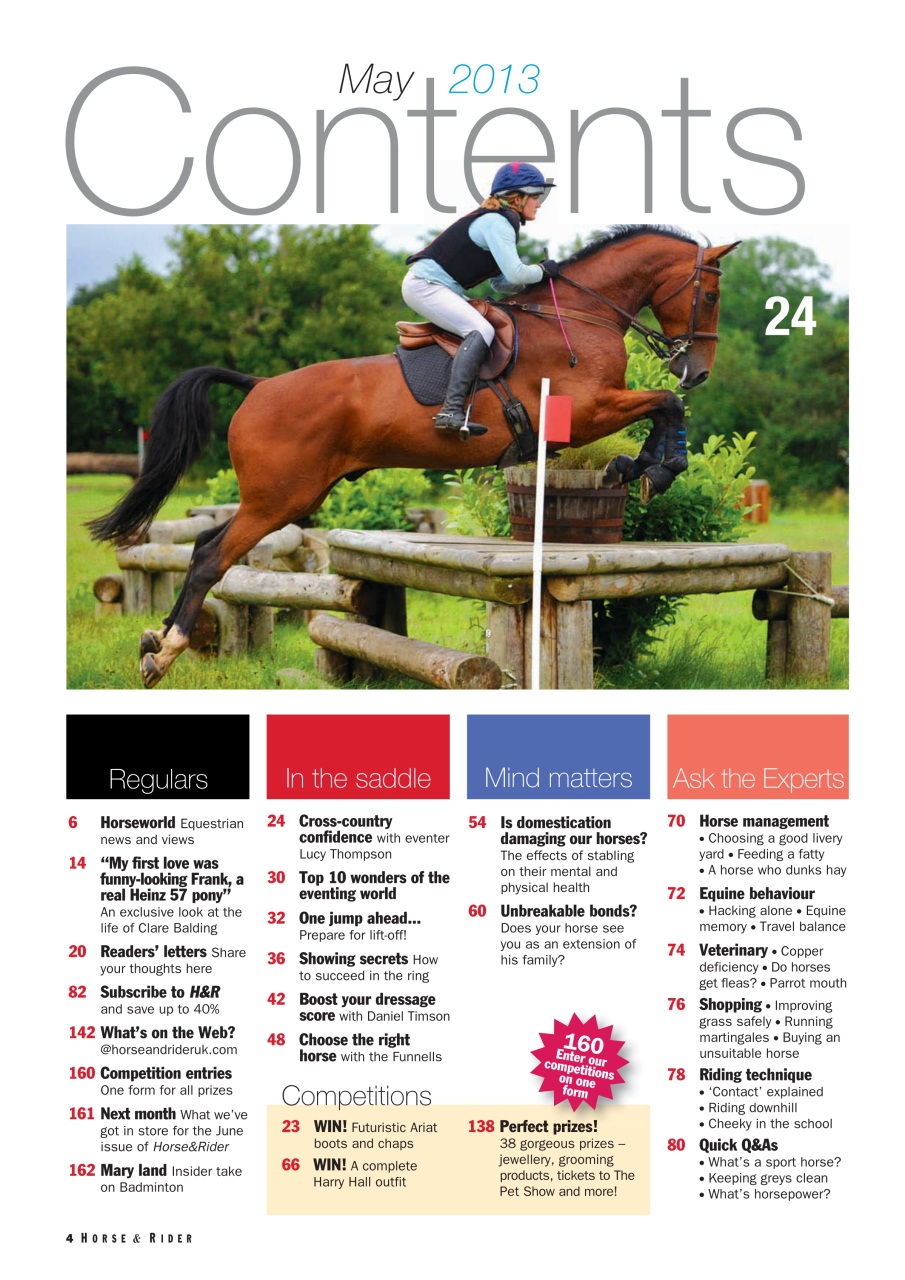 Horse&Rider Magazine - UK equestrian magazine for Horse and Rider Preview Pages