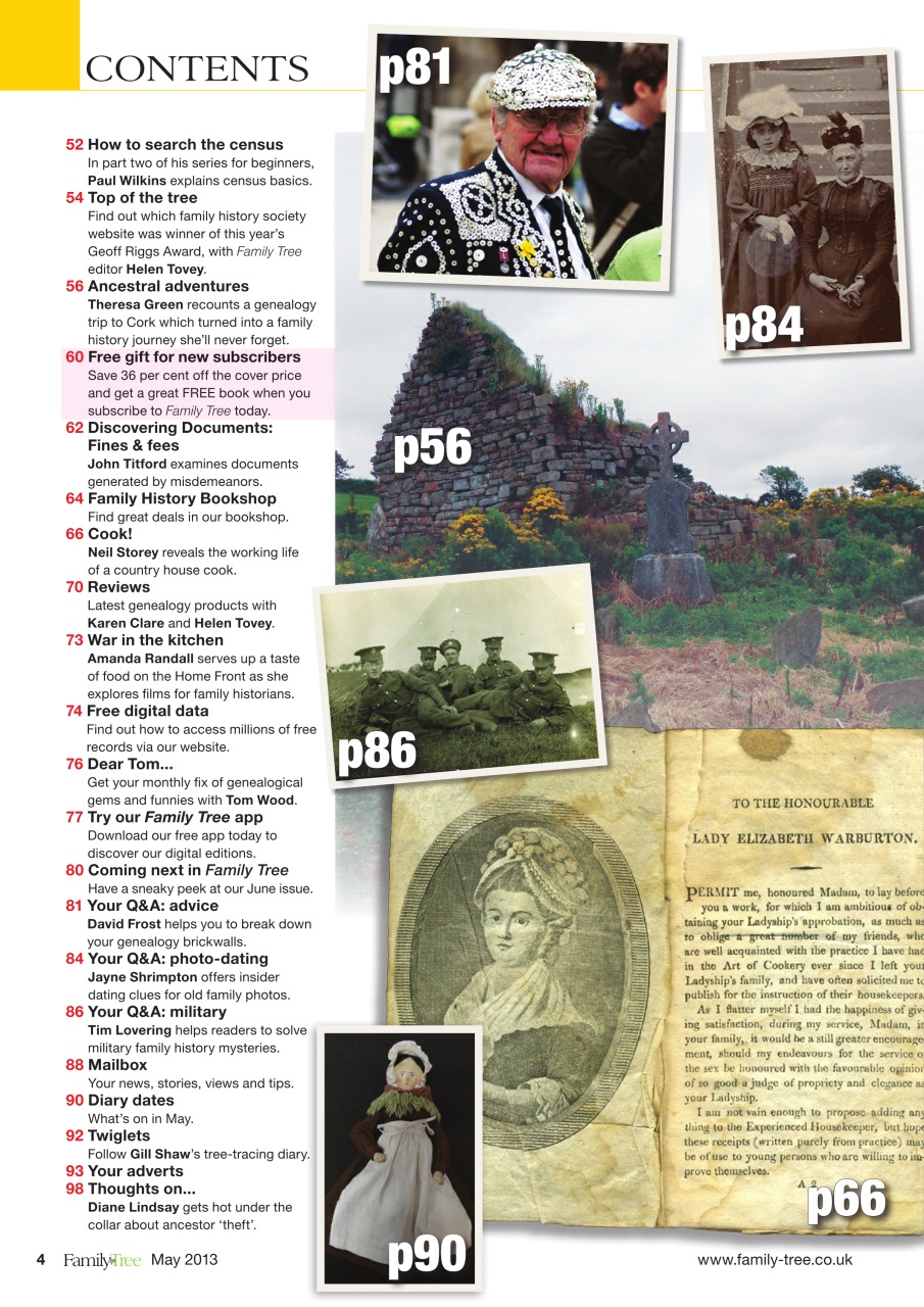 Family Tree Preview Pages