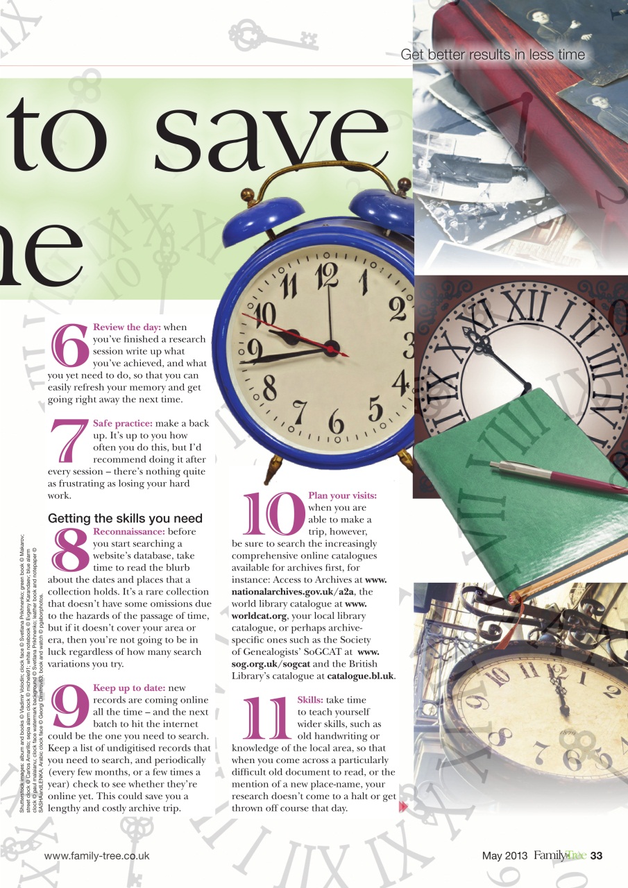 Family Tree Preview Pages