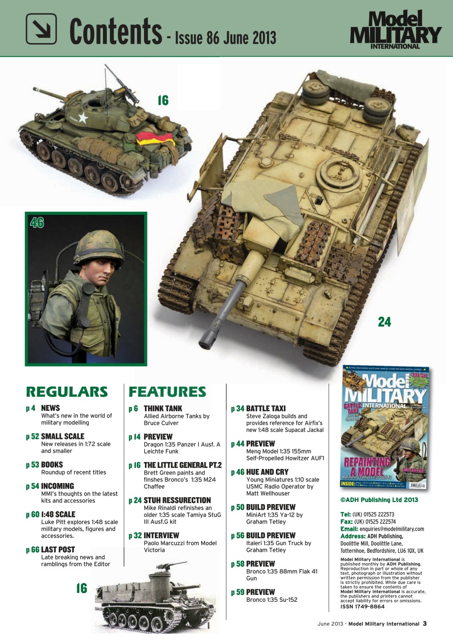 Model Military International Preview Pages