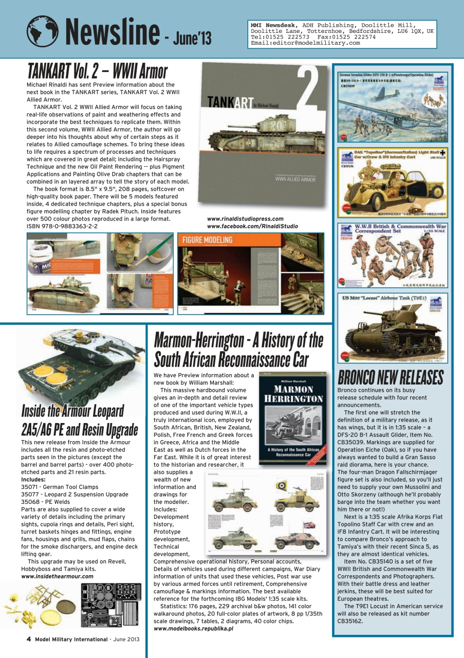 Model Military International Preview Pages