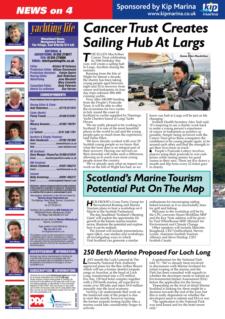 Yachting Life Preview Pages