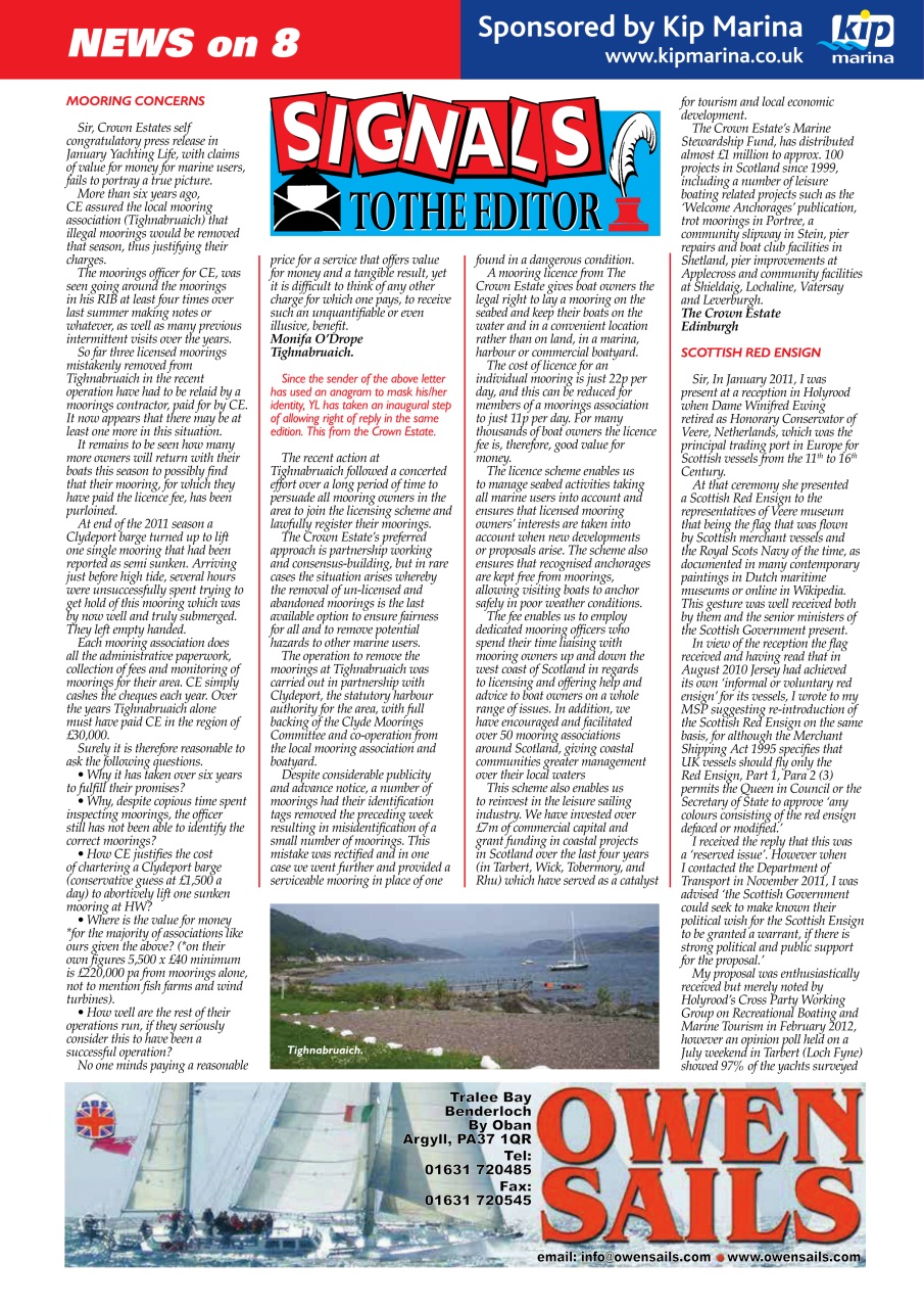 Yachting Life Preview Pages