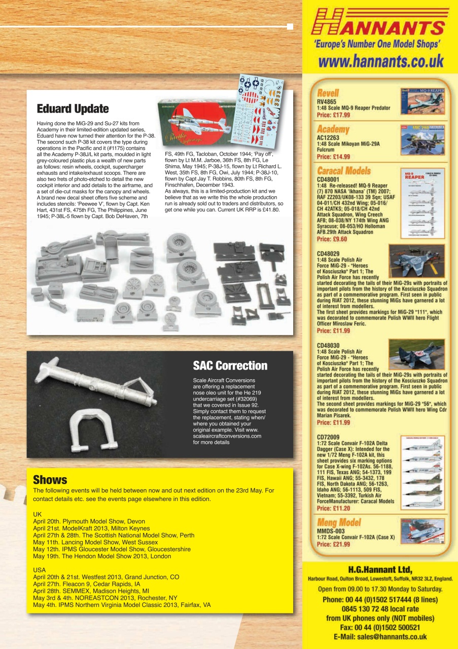 Model Airplane International Preview Pages