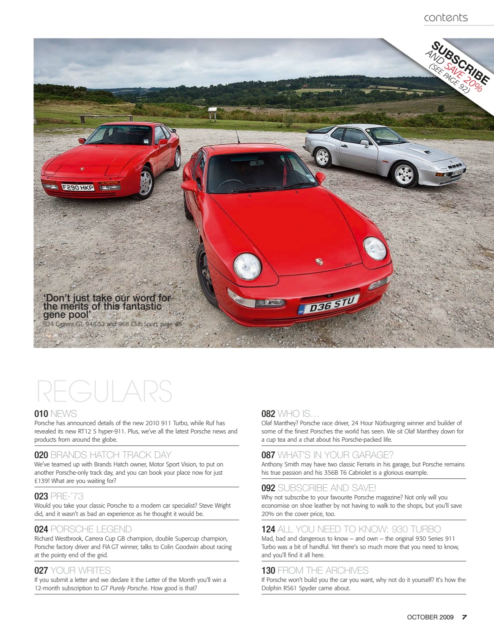 GT Porsche Preview Pages