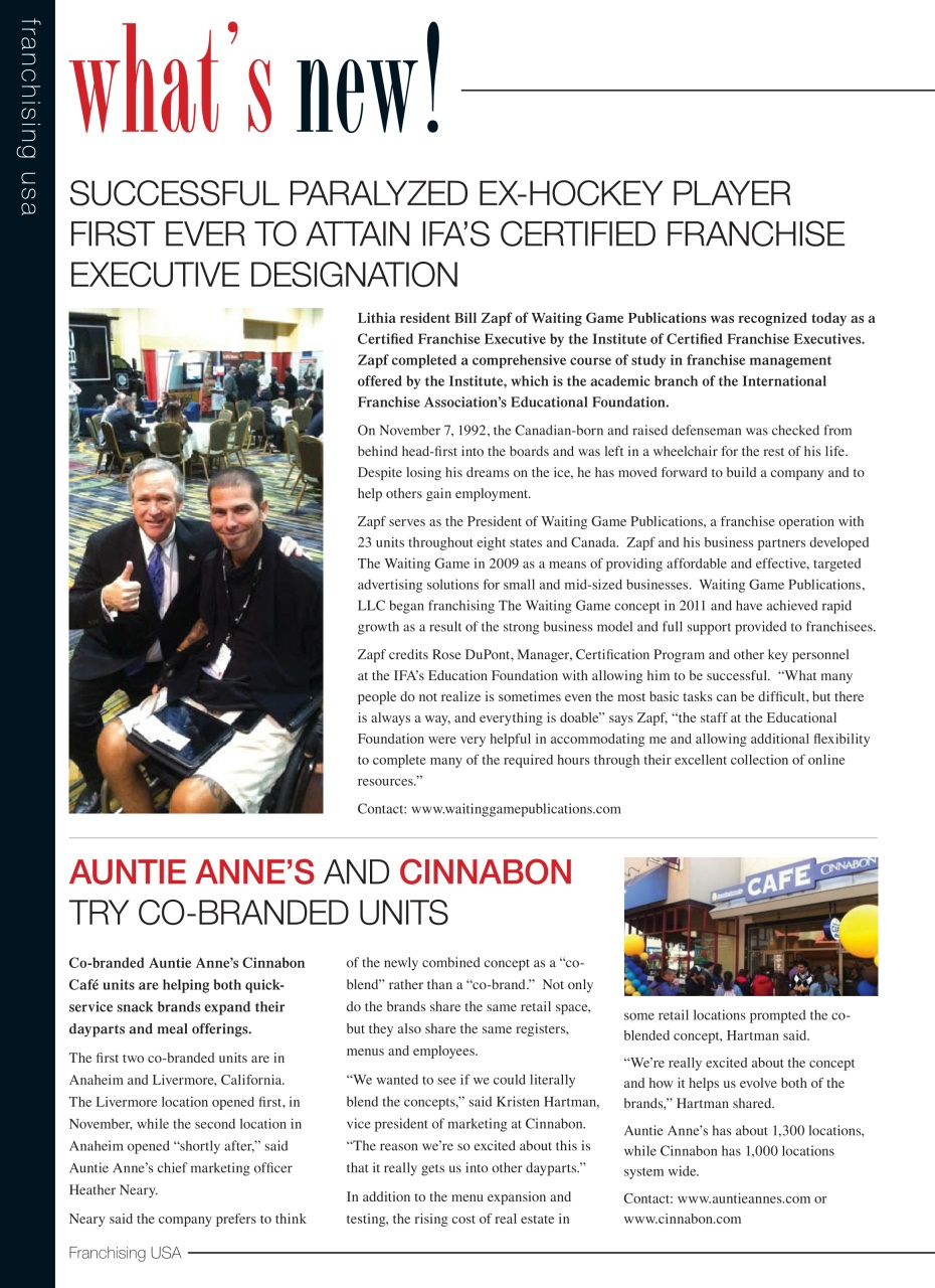 Franchising USA Preview Pages