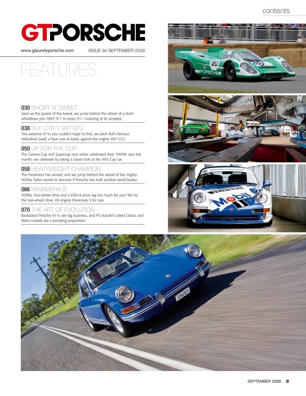 GT Porsche Preview Pages