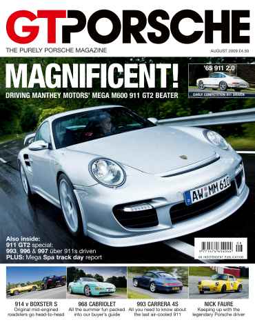 GT Porsche issue August 2009