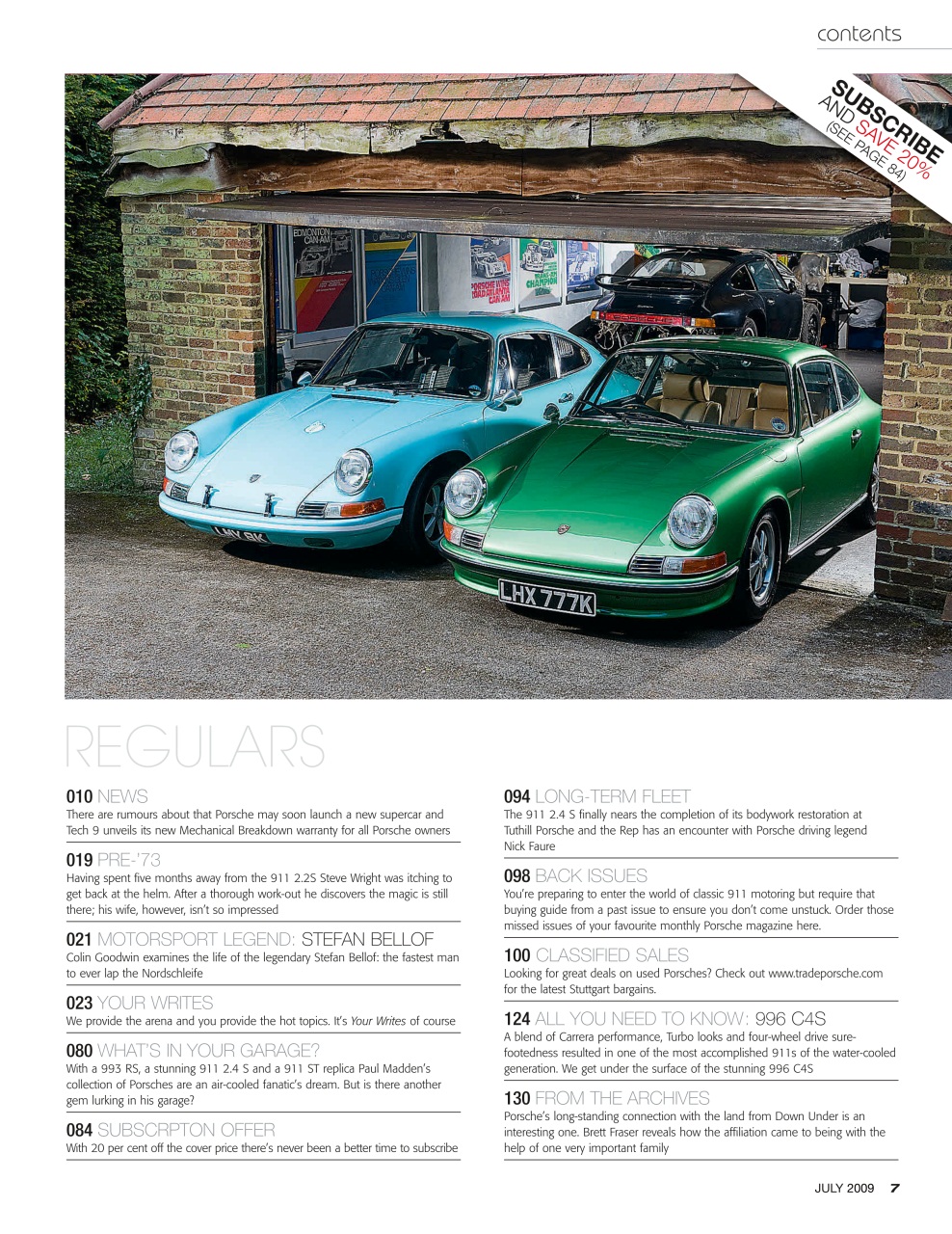GT Porsche Preview Pages