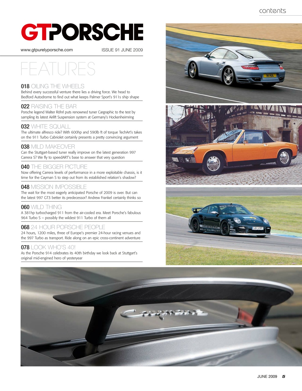 GT Porsche Preview Pages