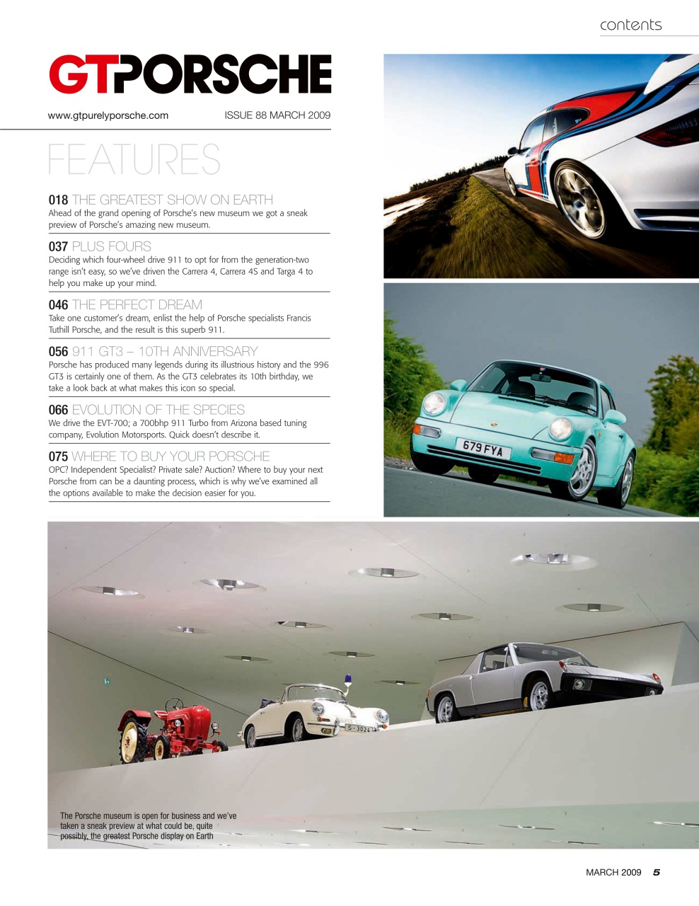 GT Porsche Preview Pages