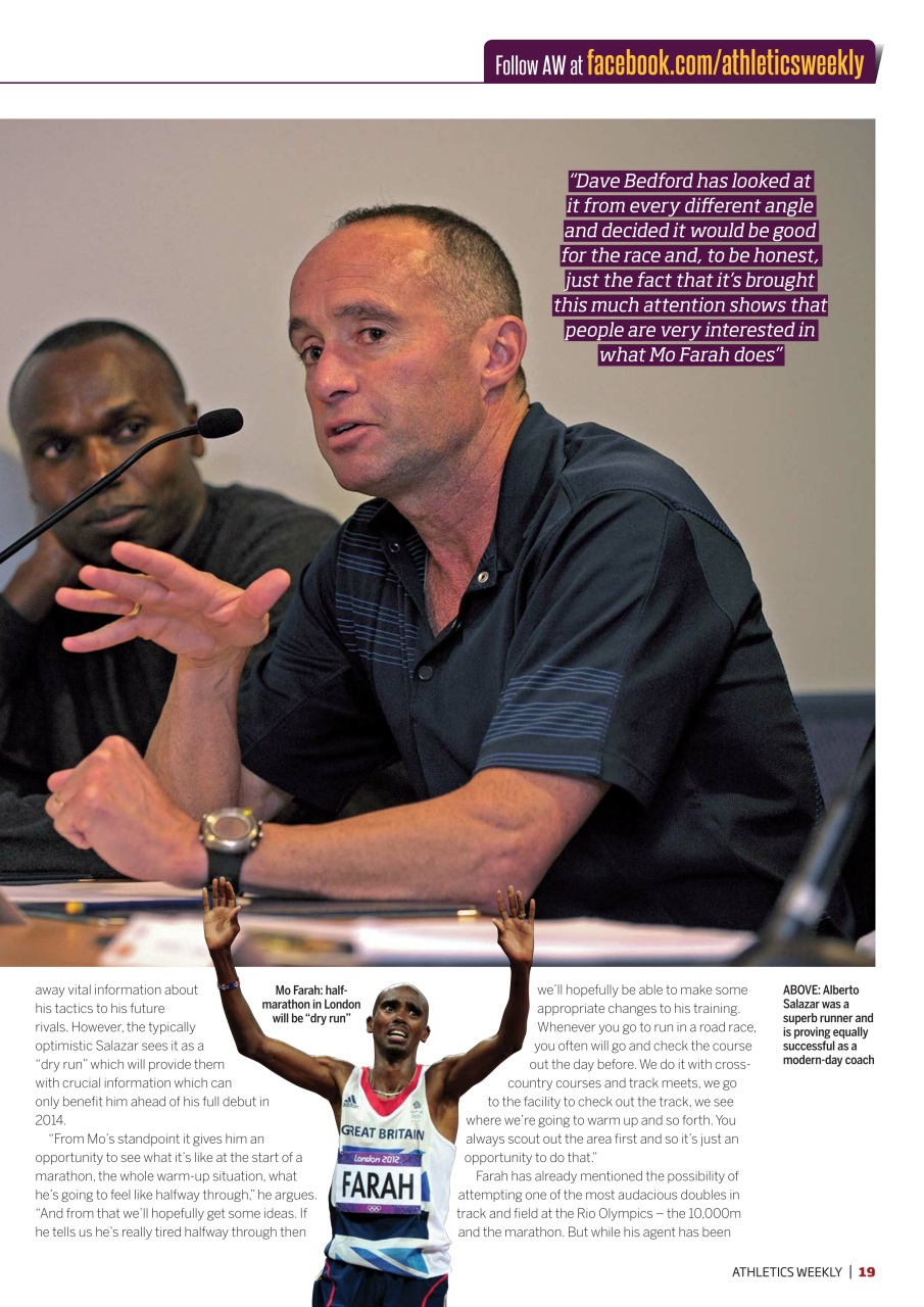 AW – Athletics Weekly Magazine Preview Pages
