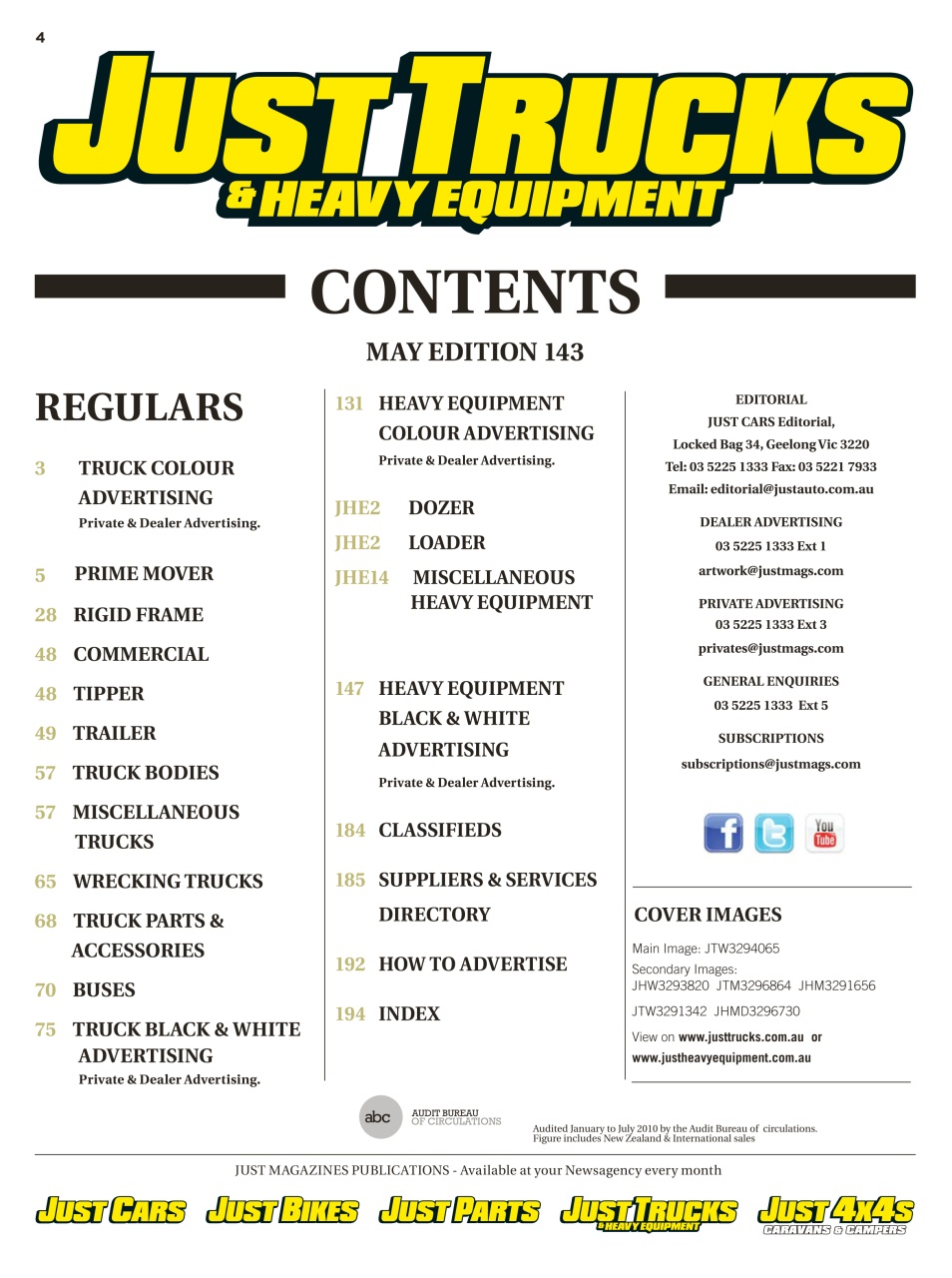 JUST TRUCKS Preview Pages