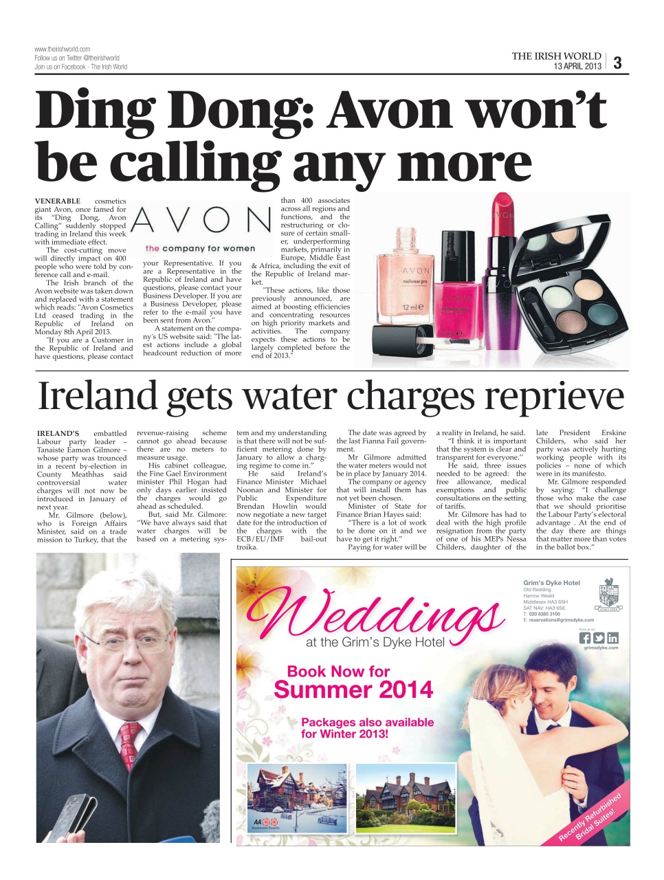 Irish World Preview Pages