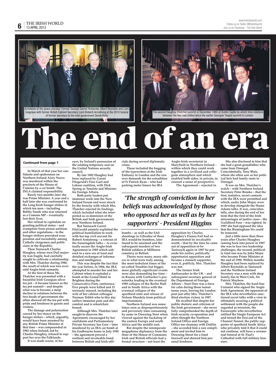 Irish World Preview Pages